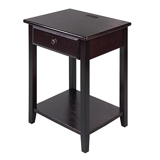 Casual Home Bedroom Nightstand - View 2