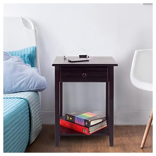Casual Home Bedroom Nightstand - View 3