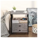 Lerliuo Metal Industrial Side End Table - View 3