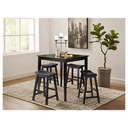 Lexicon Wooden Barstool (Set of 2) (5") - View 3