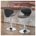 MoNiBloom Leather Dining Chair (Set of 2) - View 3