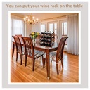 Homevany Wooden Wine & Bar Cabinet - View 3