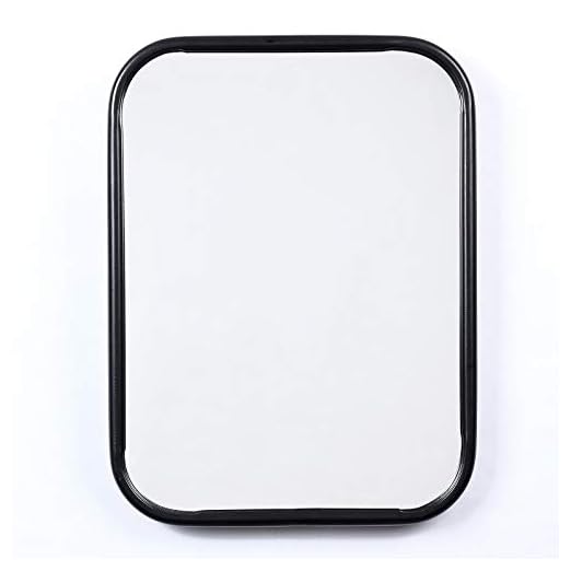 Hong Art Metal Decorative Wall Mirror (8")