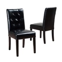 Silla de Comedor de Cuero Christopher Knight Home (Juego de 2)