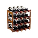 Homevany Wooden Wine & Bar Cabinet