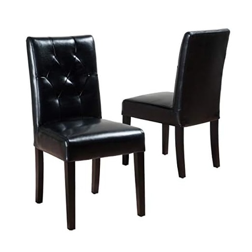 [B005FFA3LQ] Christopher Knight Home Leather Dining Chair
