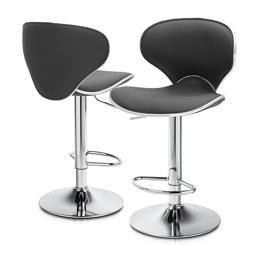 [B0CB7SG59J] MoNiBloom Leather Dining Chair (Set of 2)